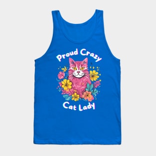 Proud Crazy Cat Lady Tank Top